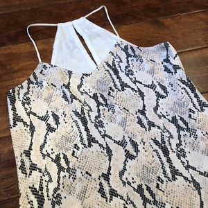 Express Snakeskin Barcelona Tank XS